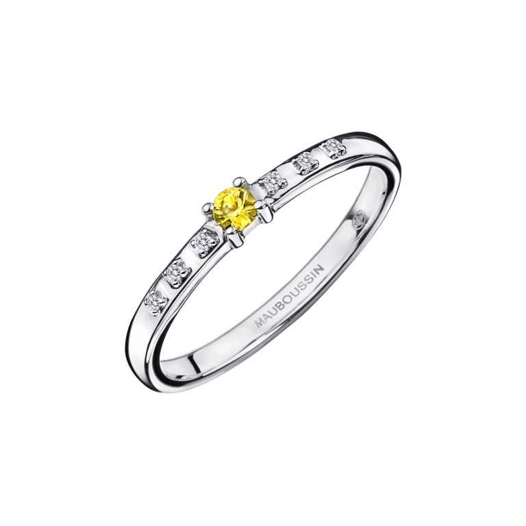 bague-mauboussin-Capsule d'émotions, saphir jaune et diamants-n12