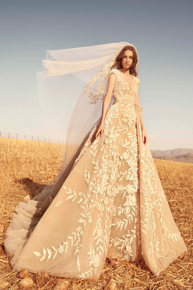 robe de mariée zuhair murad collection automne 2020 mille mariages n°10