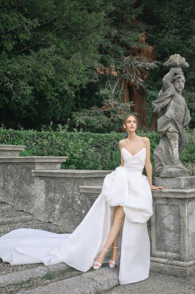 robe de mariée Monique Lhuillier collection mariage automne 2020 pour mille mariages robe n°14