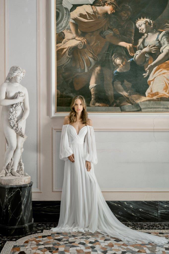 robe de mariée Monique Lhuillier collection mariage automne 2020 pour mille mariages robe n°9