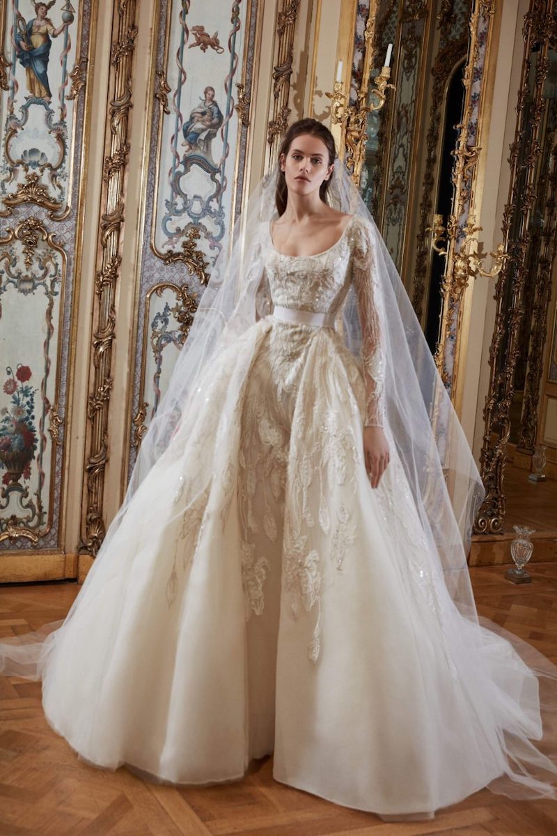 robe de mariée princesse Elie Saab pour le bal de Vienne collection mariage Mille Mariages robe n°18 sissi impératrice