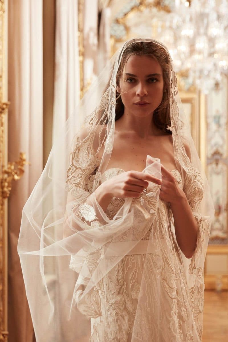 robe de mariée princesse Elie Saab pour le bal de Vienne collection mariage Mille Mariages robe n°6