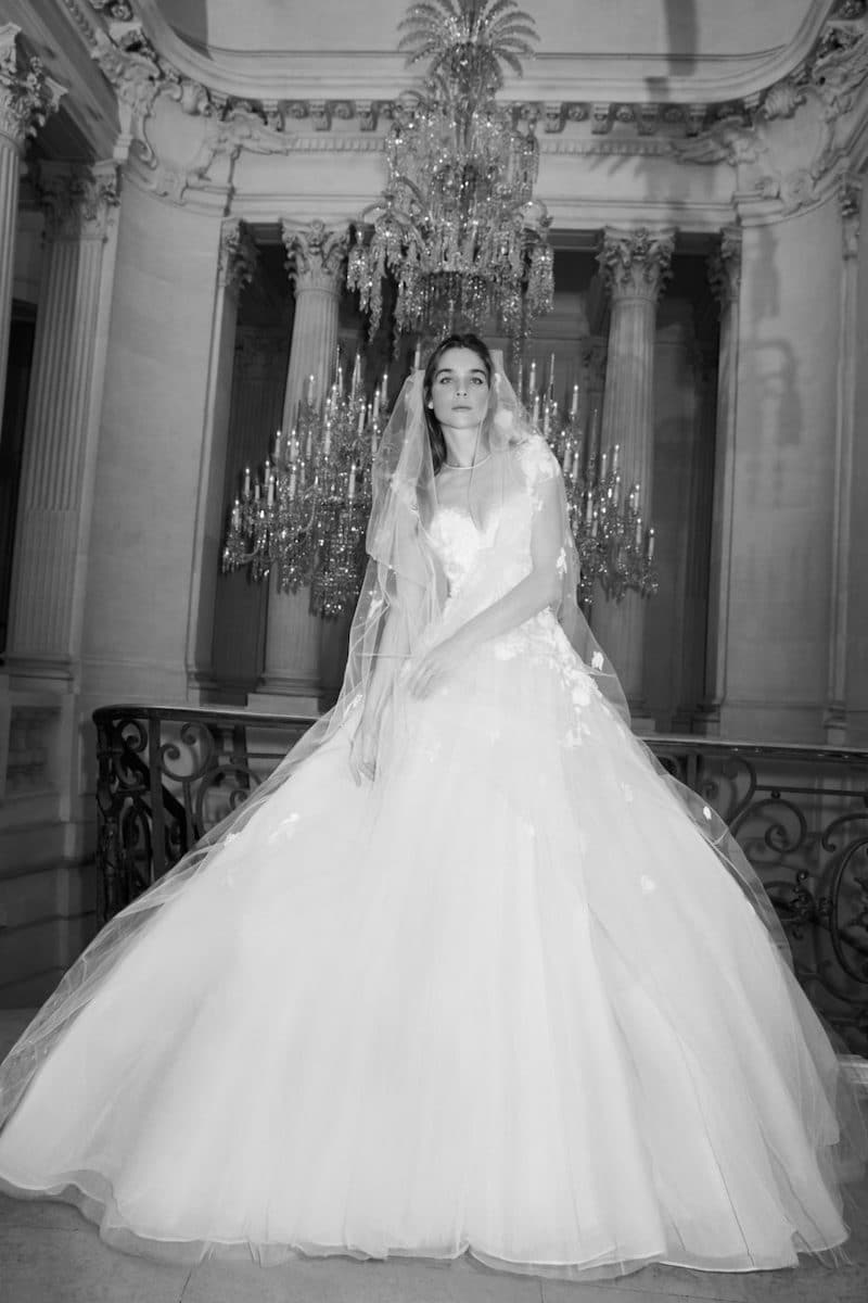 robe de mariée princesse Elie Saab pour le bal de Vienne collection mariage Mille Mariages robe n°7