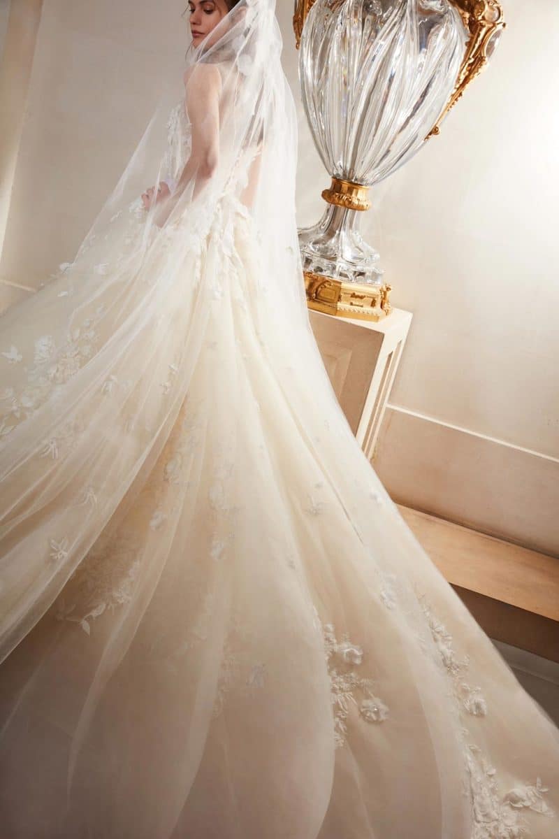 robe de mariée princesse Elie Saab pour le bal de Vienne collection mariage Mille Mariages robe n°8