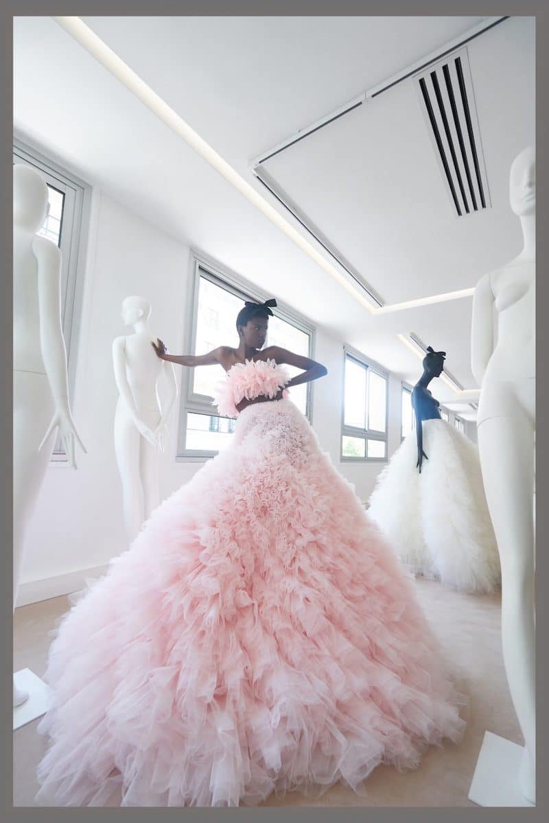 robe de mariée du soir de cocktail Giambattista Valli haute couture collection automne 2019 pour Mille Mariages robe n°14