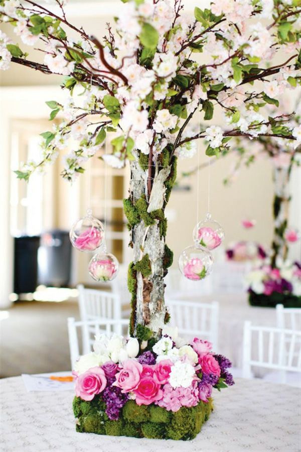 centre-de-table-floral-intéressant